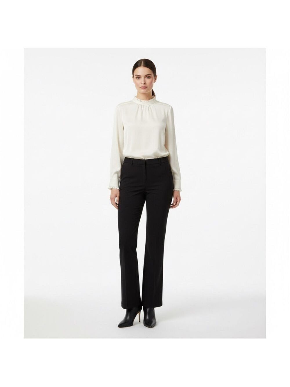 Michel Studio Collection Kick Flare Dress Pants Size 16 Petite – Modern Stretch